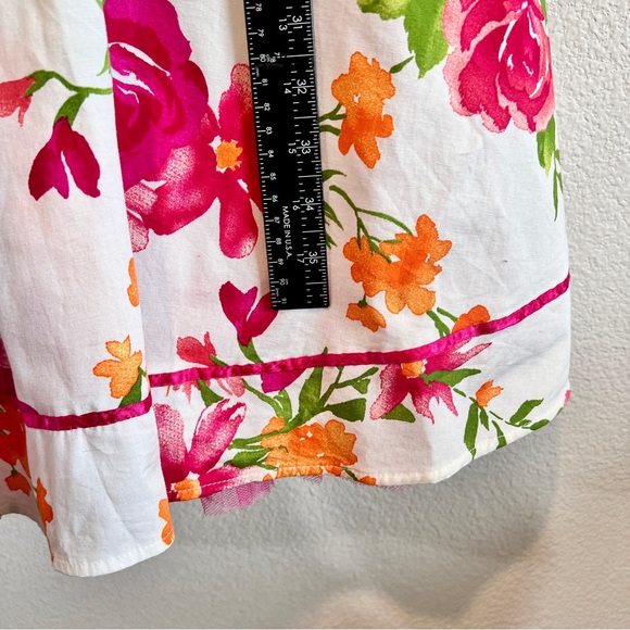 Ruby Rox Juniors 9 Floral Dress Pink Fit & Flare Y2K Coquette Rockabilly Hoco - Picture 9 of 13